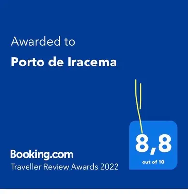 Um certificado, prémio, placa ou documento mostrado em Porto de Iracema