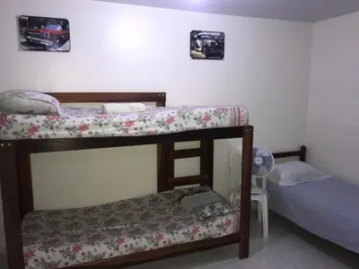 Uma cama ou camas num quarto em Maresia Flats