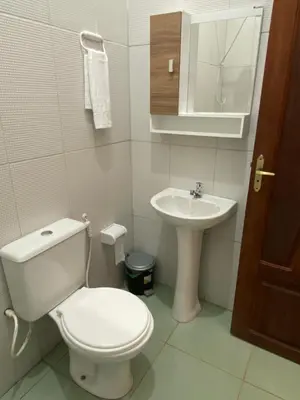 Uma casa de banho em Pousada Trilha das Dunas