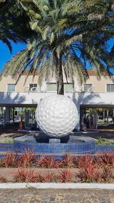 O edifício onde o resort está situado