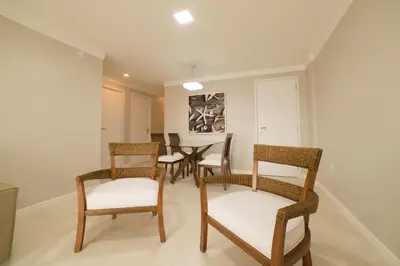 Uma área de estar em Golf Ville Resort Brisa do Golf -Apartamentos e Cobertura