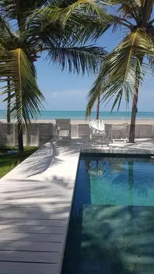 A piscina em ou perto de Nordestina Casa de Mar