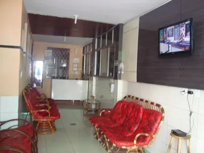 Uma televisão e/ou sistema de entretenimento em Pousada Vianna's