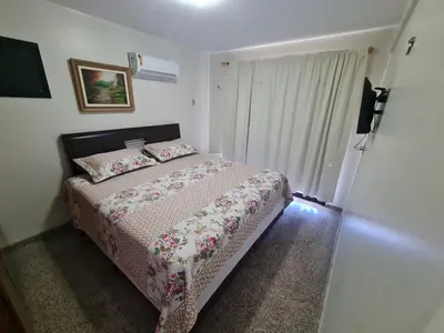 Uma cama ou camas num quarto em Resort Aquaville Apartmento