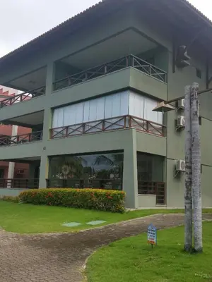 O edifício onde o apartamento está situado