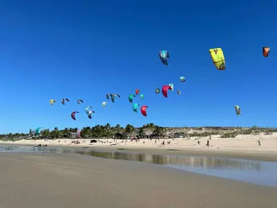 Paisagem natural perto da casa de férias