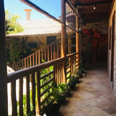Uma varanda ou terraço em Hotel Pousada Latitude