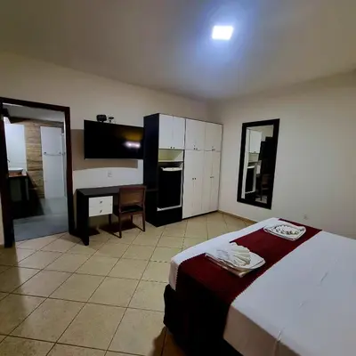 Uma cama ou camas num quarto em IL Nuraghe