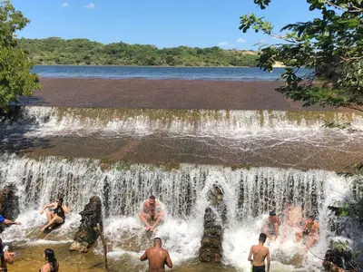 Paisagem natural perto do quarto em acomodação particular
