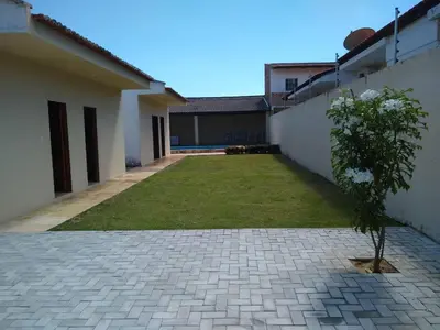 O edifício onde a casa de férias está situado