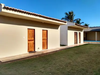 O edifício onde a casa de férias está situado