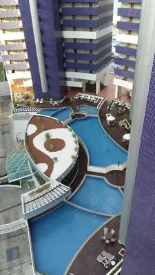 A planta de Apartamento Beach Class