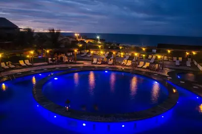 A piscina em ou perto de Long Beach