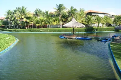 Paisagem natural perto do resort