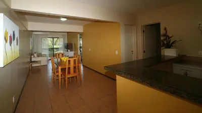 A cozinha ou kitchenette de Aquaville Aquiraz Hotel