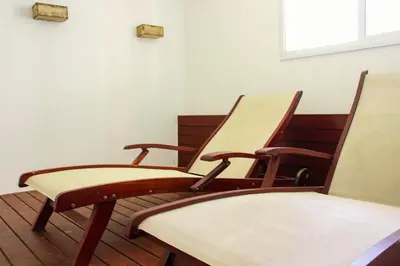 Uma área de estar em Beach Living 1111