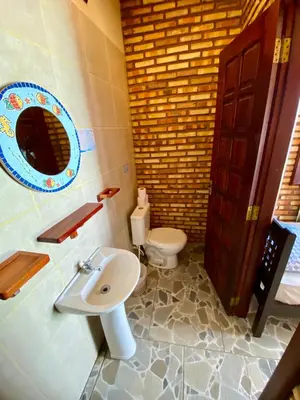 Uma casa de banho em Casa Cumbuco e Hospedaria