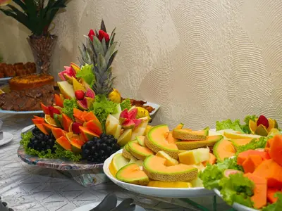 Refeições no hotel ou nas proximidades