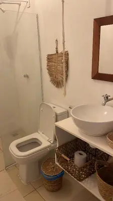 Uma casa de banho em Casa Free Wind Jeri