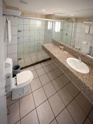 Uma casa de banho em Bourbon Hotel Fortaleza