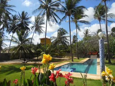 A piscina em ou perto de Pousada Temperança