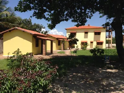 O edifício onde a estalagem está situado