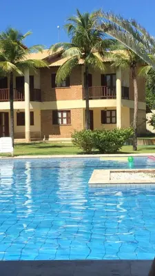 A piscina em ou perto de Club house