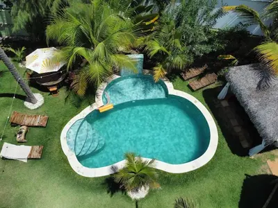 A piscina em ou perto de Pousada Bate Vento