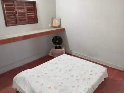 Uma cama ou camas num quarto em Hospedagem da Keila Matos