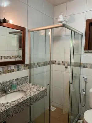 Uma casa de banho em Guaramiranga Monte Verde
