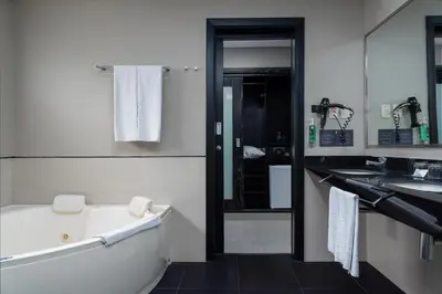 Uma casa de banho em Vila Galé Resort Cumbuco - All inclusive