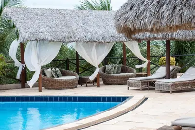 A piscina em ou perto de Pousada Aruana