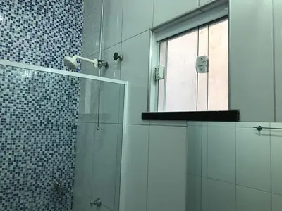 Uma casa de banho em Abolição Praia Hotel