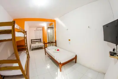 A planta de Pousada Barros