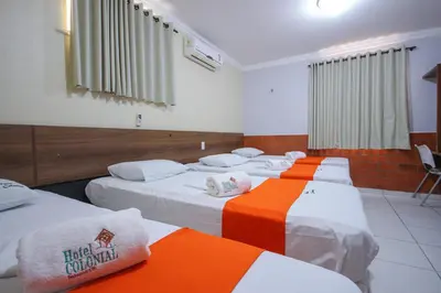 A planta de Hotel Colonial