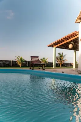 A piscina em ou perto de Pousada Recanto da Mãezinha