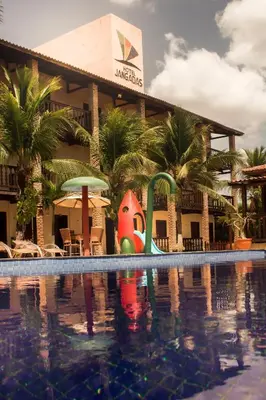 A piscina em ou perto de Hotel Jangadas