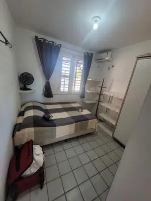 Uma cama ou camas num quarto em MB06101 - Morro Branco - Térreo - 3 quartos - 2 suites