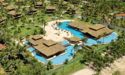 A piscina em ou perto de Bangalô Eco Residence Flecheiras