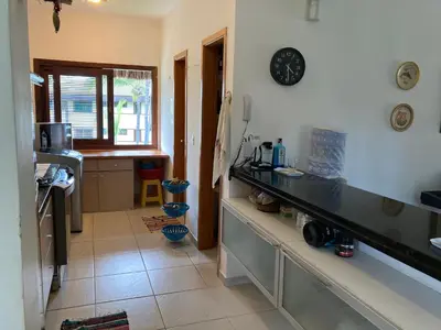 A cozinha ou kitchenette de Bangalô Eco Residence Flecheiras