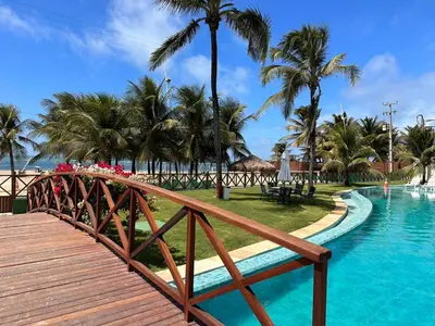 A piscina em ou perto de Bangalô Eco Residence Flecheiras