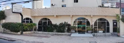 O edifício onde o hotel está situado