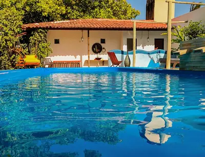 A piscina em ou perto de Pousada Villa Caju