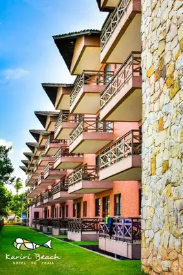 O edifício onde o hotel está situado