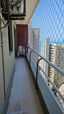 Uma varanda ou terraço em Ed. Porto de Iracema 630