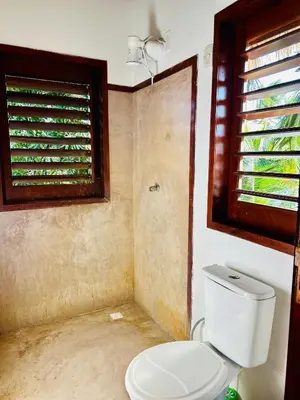Uma casa de banho em Pousada kaz'oca