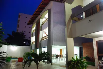O edifício onde a estalagem está situado