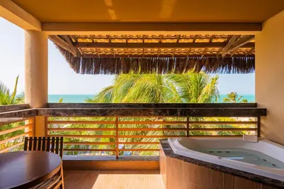 Paisagem natural perto do resort