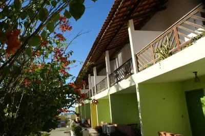 Uma varanda ou terraço em Pousada Isca do Sol