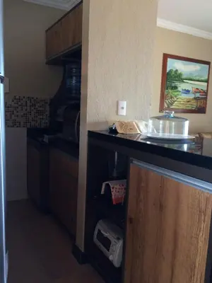 A cozinha ou kitchenette de Guaramiranga Apart Monte Verde